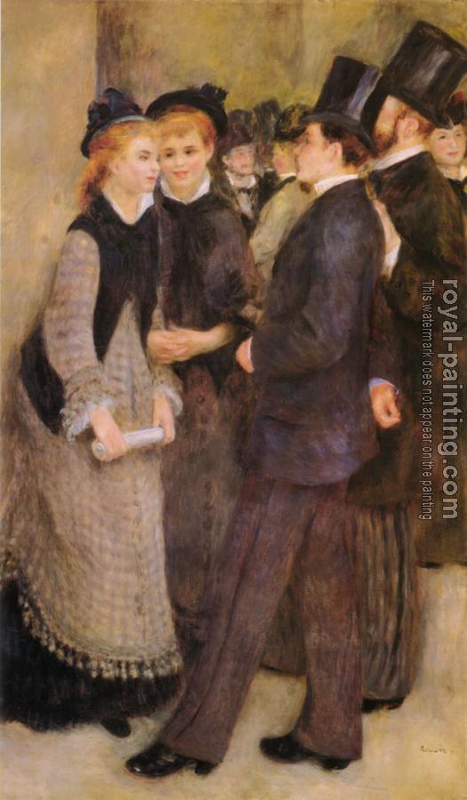 Pierre Auguste Renoir : Leaving The Conservatoire